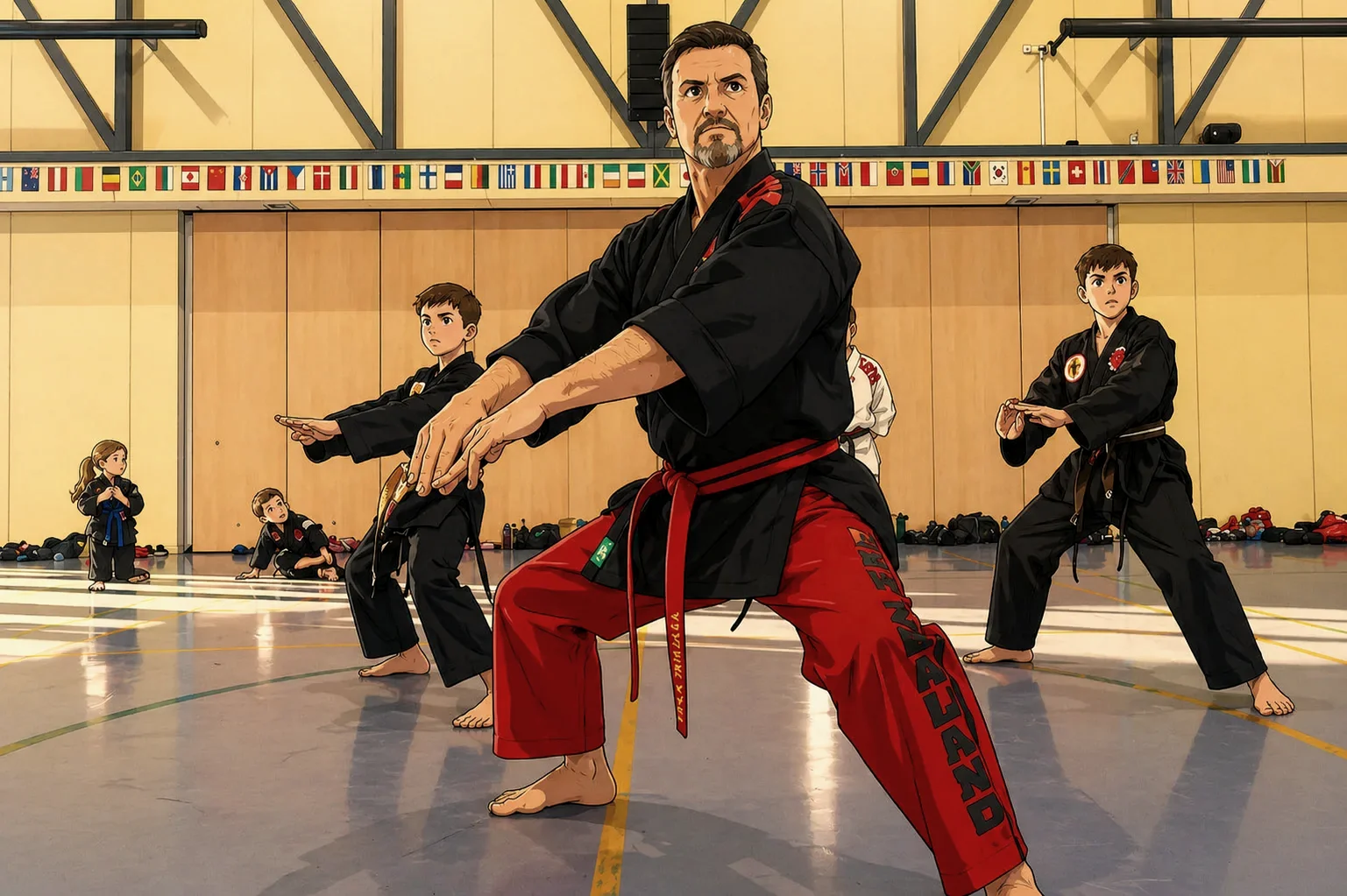 BJMA Zen Do Kai Freestyle martial arts training at Inception Academy of Martial Arts in Halswell, Christchurch