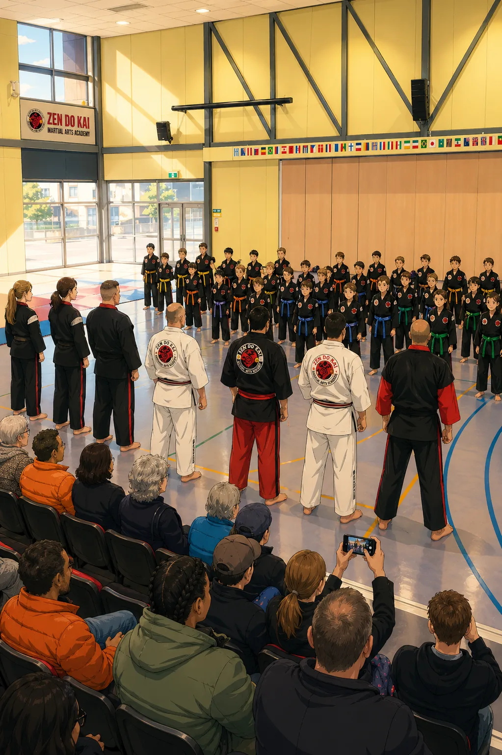 Junior, Intermediate and Senior martial arts classes at Inception Academy in Halswell, Christchurch