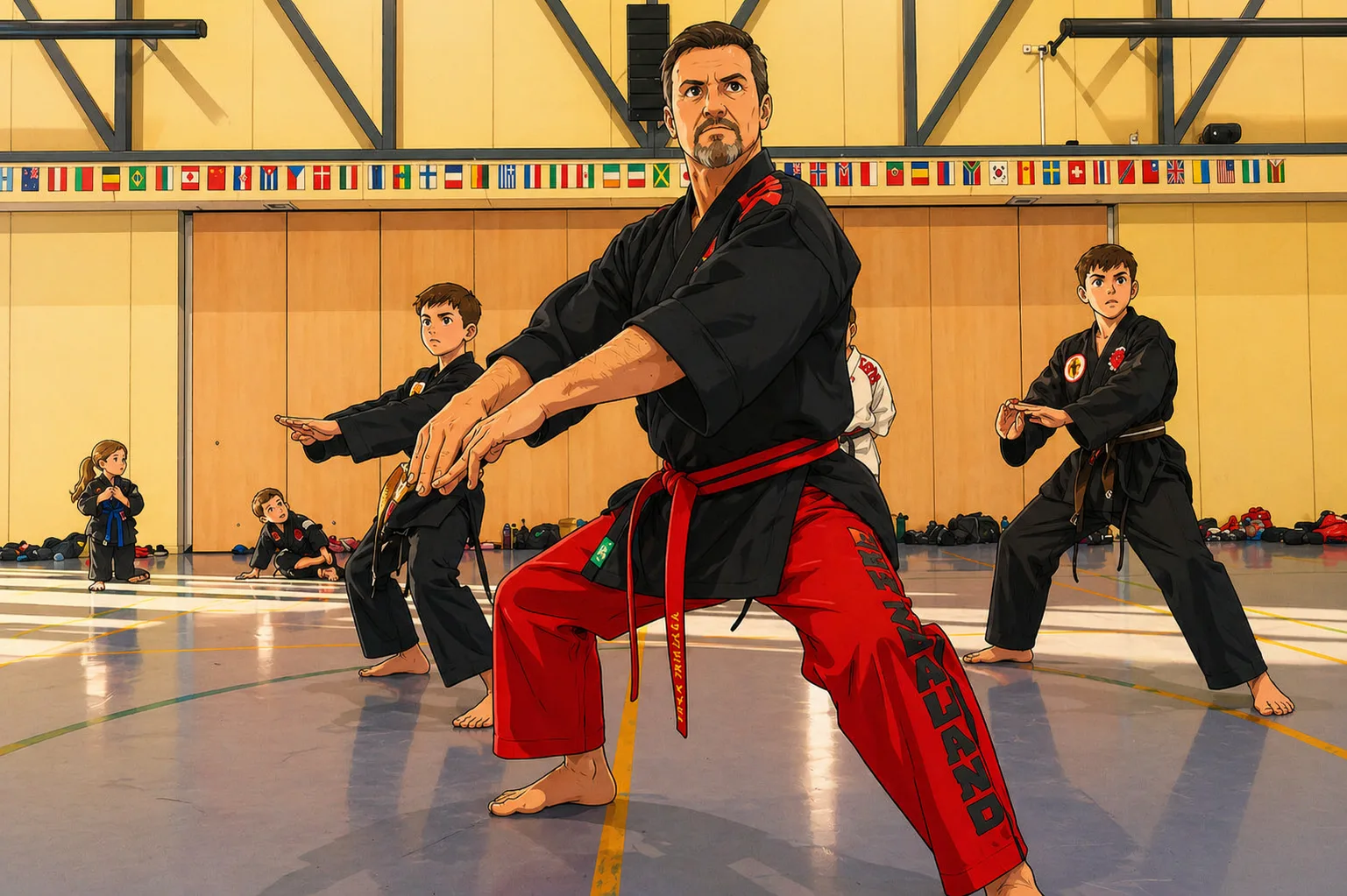 BJMA Zen Do Kai Freestyle martial arts training at Inception Academy of Martial Arts in Halswell, Christchurch